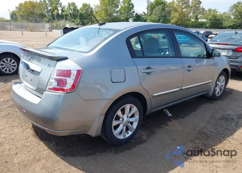 2012 Nissan Sentra 2.0 Sl z USA, uszkodzony, nr VIN 3N1AB6AP2CL710654